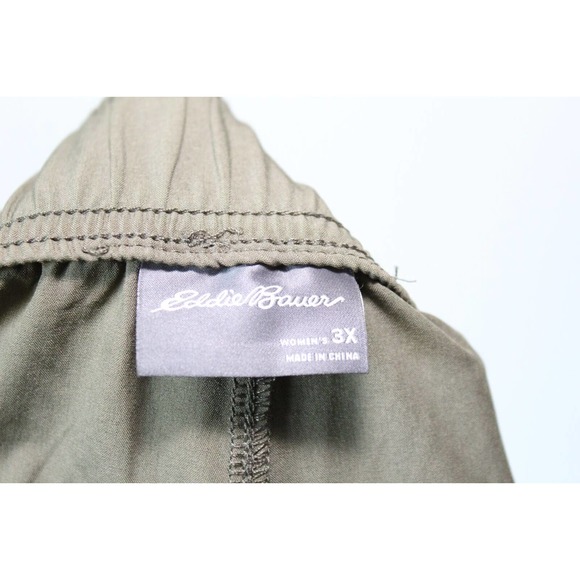 NWT Eddie Bauer Departure Ankle Pants Green Women's Plus Size 3X H14761 - Picture 11 of 13